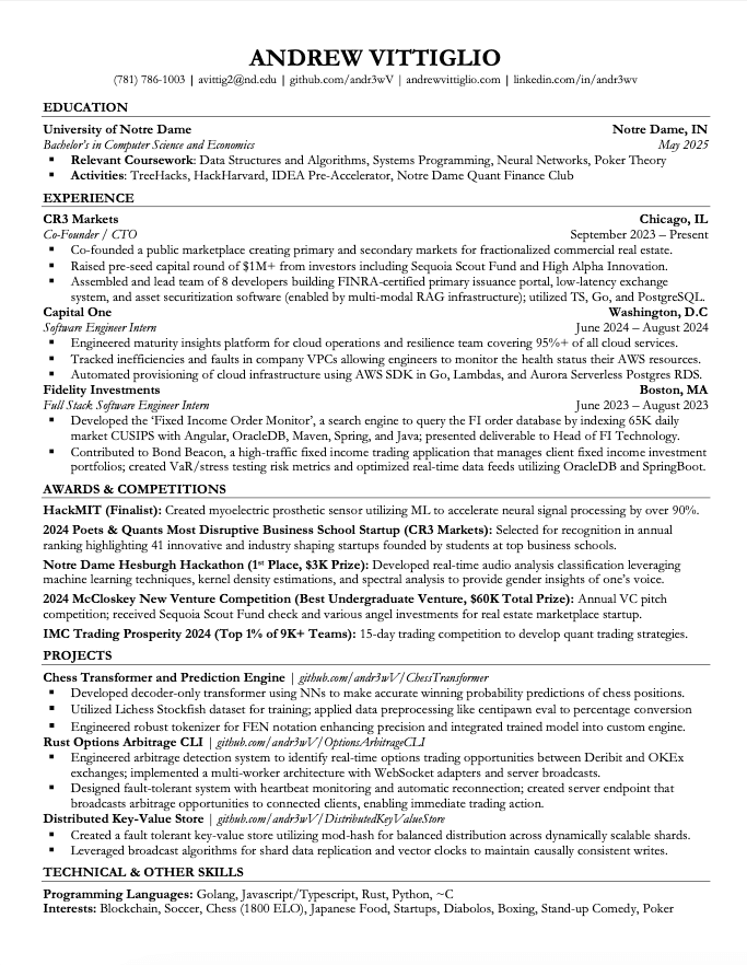 Resume
